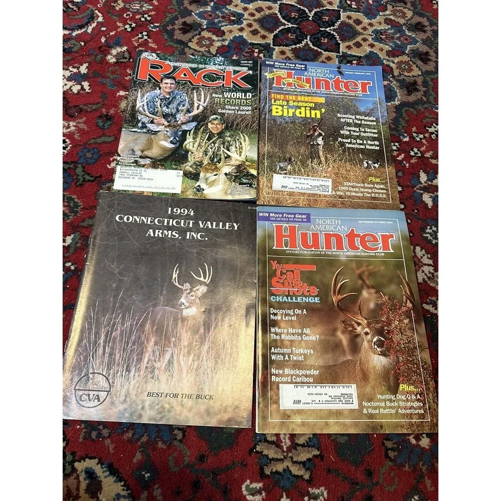 Lot Of 17 Vintage Hunting And Fishing Magazines